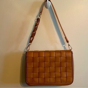 Brown Tan Vegan Handbag